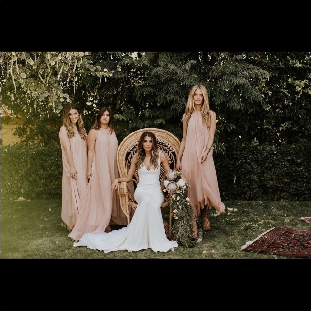 We are HAH Copper Rose Spilt at The Seams Maxi - Picture 3 of 10
